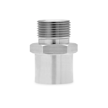 Load image into Gallery viewer, Mishimoto Stainless Steel Sandwich Plate Adapter, M22
