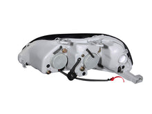 Load image into Gallery viewer, ANZO 1996-1998 Honda Civic Projector Headlights w/ Halo Black
