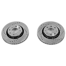 Load image into Gallery viewer, Power Stop 04-11 Chevrolet Aveo Front Evolution Drilled &amp; Slotted Rotors - Pair
