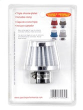 Load image into Gallery viewer, Spectre Breather Filter 10mm Flange / 2in. OD / 1-3/4in. Height - White
