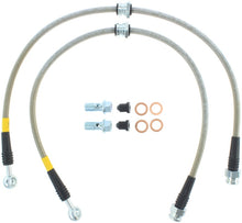 Load image into Gallery viewer, StopTech 06-12 Mitsubishi Eclipse Stainless Steel Front Brake Lines
