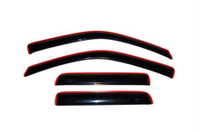 Load image into Gallery viewer, AVS 04-12 Chevy Colorado Crew Cab Ventvisor In-Channel Front &amp; Rear Window Deflectors 4pc - Smoke
