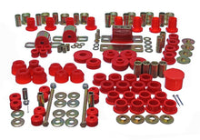 Load image into Gallery viewer, Energy Suspension 63-82 Chevrolet Corvette Red Hyper-flex Master Bushing Set

