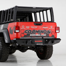 Load image into Gallery viewer, Go Rhino 20-22 Jeep Gladiator JT Trailine Rear Full Width Bumper - Tex. Blk
