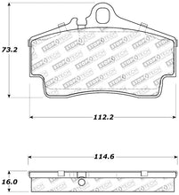 Load image into Gallery viewer, StopTech Performance 97-04 Porsche Boxster / 00-08 Boxster S / 98-08 911 Rear Brake Pads
