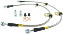 Load image into Gallery viewer, StopTech 90-93 Acura Integra / 90-91 Honda CRX Si Rear Disc Rear SS Brake Lines
