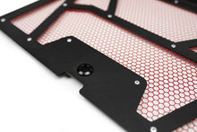 Load image into Gallery viewer, Agency Power 14-18 Polaris RZR XP 1000 / XP Turbo Vented Engine Cover - Matte Black/Red Mesh
