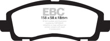 Load image into Gallery viewer, EBC 09-14 Acura TL 3.5 Greenstuff Front Brake Pads
