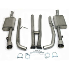 Load image into Gallery viewer, JBA 05-06 Pontiac GTO 6.0L 409SS Dual Rear Exit Cat-Back Exhaust
