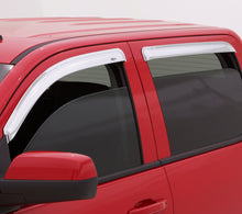Load image into Gallery viewer, AVS 15-18 Ford F-150 Supercab Ventvisor Outside Mount Front &amp; Rear Window Deflectors 4pc - Chrome

