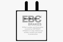 Load image into Gallery viewer, EBC 59-65 Aston Martin DB4 3.7 Convertible Greenstuff Front Brake Pads
