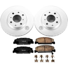 Load image into Gallery viewer, Power Stop 90-00 Honda Civic Front Z17 Evolution Geomet Coated Brake Kit
