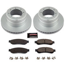Load image into Gallery viewer, Power Stop 05-10 Ford F-350 Super Duty Rear Z17 Evolution Geomet Coated Brake Kit
