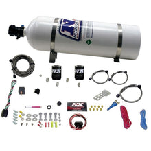 Load image into Gallery viewer, Nitrous Express Universal Fly By Wire Single Nozzle Nitrous Kit w/15lb Bottle (Incl TPS Switch)
