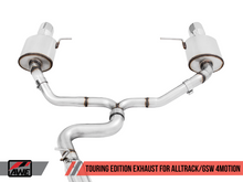 Load image into Gallery viewer, AWE Tuning VW MK7 Golf Alltrack/Sportwagen 4Motion Touring Edition Exhaust - Polished Silver Tips
