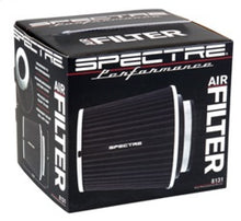 Load image into Gallery viewer, Spectre Adjustable Conical Air Filter 5-1/2in. Tall (Fits 3in. / 3-1/2in. / 4in. Tubes) - Black
