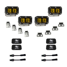 Load image into Gallery viewer, Baja Designs 21-22 Ford F-150 Raptor S2 SAE Dual Fog Pocket Light Kit - Amber
