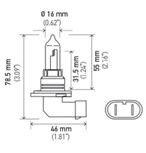 Load image into Gallery viewer, Hella Bulb 9005/HB3 12V 65W P20d T4 LONGLIFE
