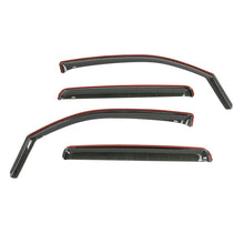 Load image into Gallery viewer, Westin 2016-2018 Toyota Tacoma Double Cab 4dr Wade In-Channel Wind Deflector 4pc - Smoke
