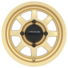 Load image into Gallery viewer, Method MR410 14x7 4+3/+13mm Offset 4x156 132mm CB Gold Wheel

