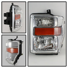 Load image into Gallery viewer, Xtune Ford F250/350/450 Super Duty 08-10 OEM Headlights Chrome HD-JH-FS08-AM-C
