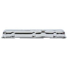Load image into Gallery viewer, Edelbrock Valve Cover Signature Series Chevrolet 1965 and Later 396-502 V8 Low Chrome

