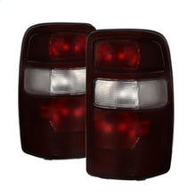 Load image into Gallery viewer, Xtune GMC Yukon 00-06 OEM Style Tail Lights w/ Black Rim Red Smoked ALT-JH-CSUB00-OE-RSM
