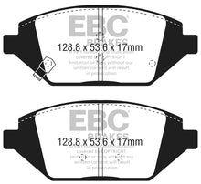 Load image into Gallery viewer, EBC 2016+ Chevrolet Spark 1.4L Greenstuff Front Brake Pads
