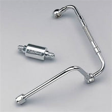 Load image into Gallery viewer, Edelbrock Dual Feed Line/Thunder Series Carb w/ Polished Fuel Filter
