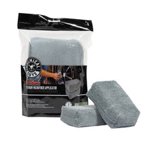 Load image into Gallery viewer, Chemical Guys Workhorse Microfiber Applicator - 5in x 3in x 1.5in - Gray - 2 Pack
