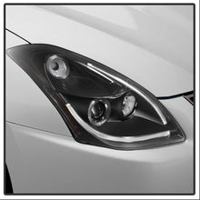 Load image into Gallery viewer, Spyder Nissan Altima 4Dr 10-12 Projector Headlights Light DRL LED Halo Blk PRO-YD-NA104D-LTDRL-BK
