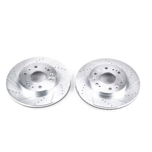 Load image into Gallery viewer, Power Stop 07-19 Cadillac Escalade Front Evolution Drilled &amp; Slotted Rotors - Pair
