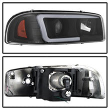 Load image into Gallery viewer, Spyder GMC Sierra 1500/2500/3500 99-06 V2 Projector Headlights - DRL - Black PRO-YD-CDE00V2-LB-BK
