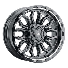 Load image into Gallery viewer, Weld Off-Road W139 20X9 Flare 6X135 6X139.7 ET00 BS5.00 Gloss Black MIL 106.1
