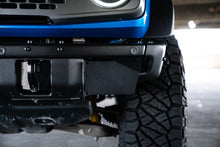 Load image into Gallery viewer, DV8 Offroad 21-22 Ford Bronco Factory Front Bumper License Relocation Bracket - Side
