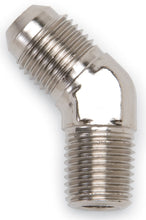 Load image into Gallery viewer, Russell Performance -10 AN to 1/2in NPT 45 Degree Flare to Pipe Adapter
