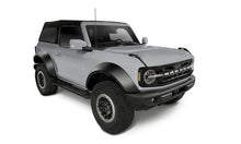 Load image into Gallery viewer, Bushwacker 21-22 Ford Bronco (2 Door) Extend-A-Fender Style Fender Flares - 4pc Smooth
