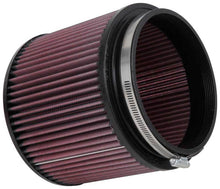 Load image into Gallery viewer, K&amp;N Filter Universal Rubber Filter - Round Straight 3.5in Base OD x 3.5in Top OD x 5in H
