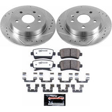 Load image into Gallery viewer, Power Stop 12-16 Buick LaCrosse Rear Z26 Street Warrior Brake Kit
