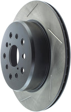 Load image into Gallery viewer, StopTech Power Slot 5/93-98 Supra Turbo Rear Right SportStop Slotted Rotor

