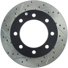 Load image into Gallery viewer, StopTech Slotted &amp; Drilled Sport Brake Rotor
