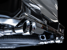 Load image into Gallery viewer, AWE Tuning 4th Gen GM 1500 5.3L 0FG Catback Split Rear Exit (w/ Bumper Cutouts) - Quad Chrome Tips
