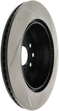 Load image into Gallery viewer, StopTech 13-14 Lexus GS300/350/400/430 Slotted Sport Rear Right Brake Rotor
