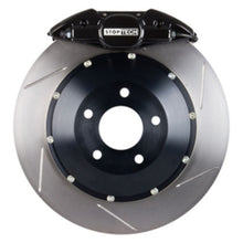 Load image into Gallery viewer, StopTech 90-96 300zx Rear BBK w/ Black ST-22 Calipers Slotted 328x28 Rotors Pads and SS Lines

