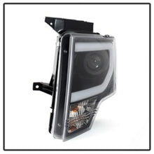 Load image into Gallery viewer, Spyder Ford F150 13-14 Projector Fctry Xenon Model- Light Bar DRL Blk PRO-YD-FF15013-LBDRL-HID-BK
