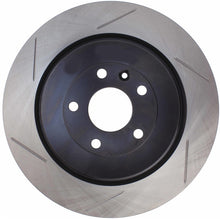 Load image into Gallery viewer, StopTech 2013-2016 Ford Taurus SHO Slotted Sport Rear Right Brake Rotor
