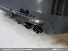 Load image into Gallery viewer, AWE Tuning BMW F10 M5 Touring Edition Axle-Back Exhaust Diamond Black Tips

