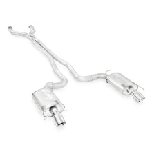 Load image into Gallery viewer, Stainless Works 2009-15 Cadillac CTS-V Wagon 3in Catback System X-Pipe S-Tube Mufflers 4in Tips
