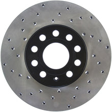 Load image into Gallery viewer, StopTech 05-10 VW Jetta (Exc Wagon) / 09-10 Jetta Wagon / 07-10 Rabbit Drilled Right Front Rotor
