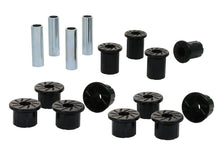 Load image into Gallery viewer, Whiteline 89-95 Toyota Pickup / 01-04 Toyota Tacoma Rear Leaf Spring Shackle Bushing Kit
